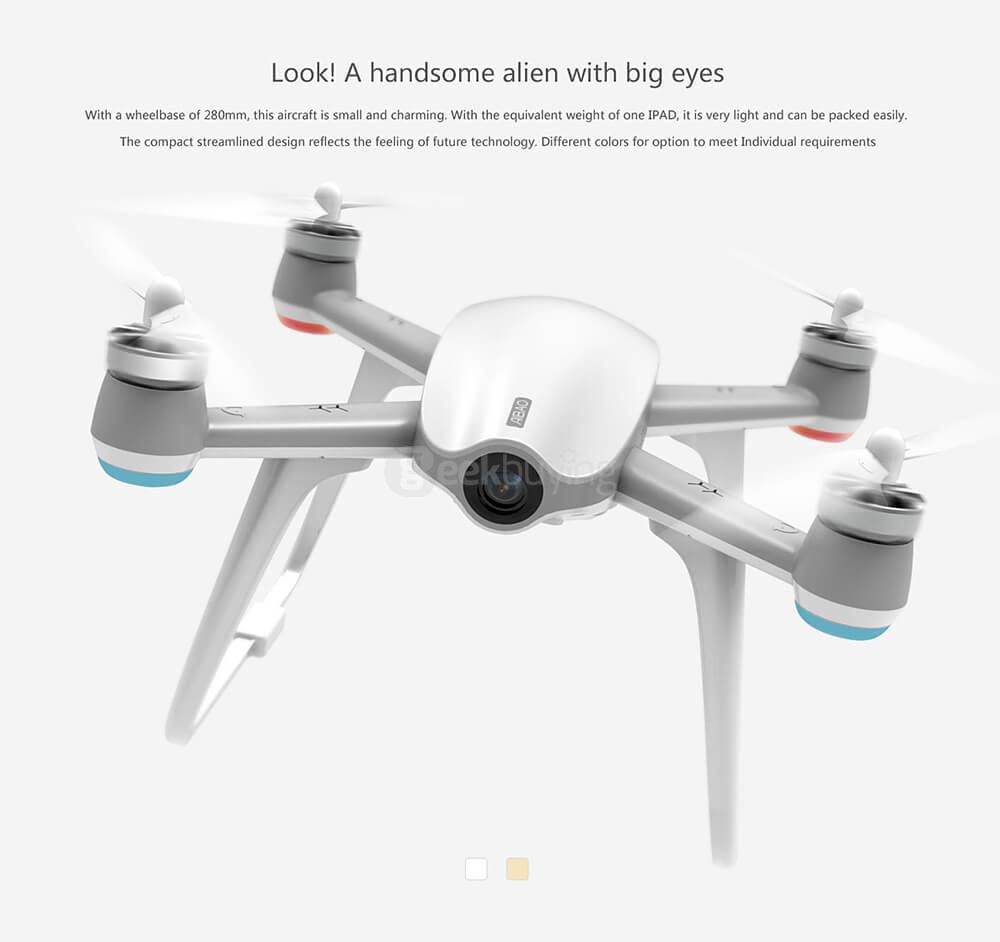 Walkera Aibao WIFI FPV 12MP 4K UHD Camera APP Control Virtual Reality VR Racing RC Quadcopter RTF - Black