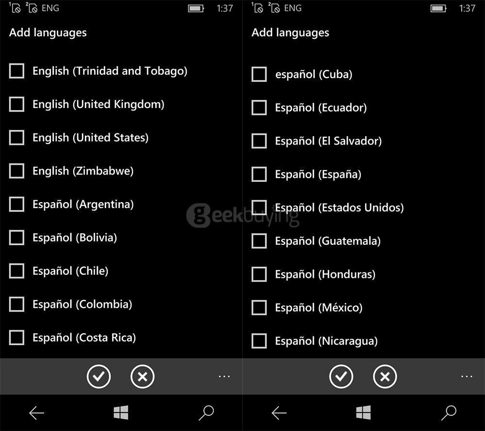 Cube WP10 4G Phablet 6.98 inch Windows 10 Mobile 2GB/16GB Qualcomm MSM8909 Quad Core 1.3GHz IPS 1280*720 GPS Dual Standby - White