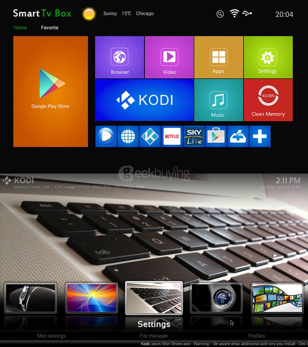 X96 4K UHD Smart TV BOX Android 6.0 Marshmallow Amlogic S905X 2G/16G 802.11b/g/n LAN KODI