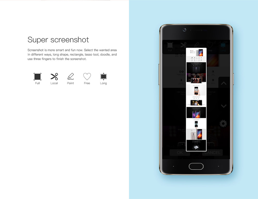 [HK Stock]DOOGEE Shoot 1 5.5inch FHD Android 6.0 Dual Rear Cameras 13.0MP+8.0MP Front Touch ID Smartphone MT6737T Quad Core 1.5GHz 2GB RAM 16GB ROM - Black