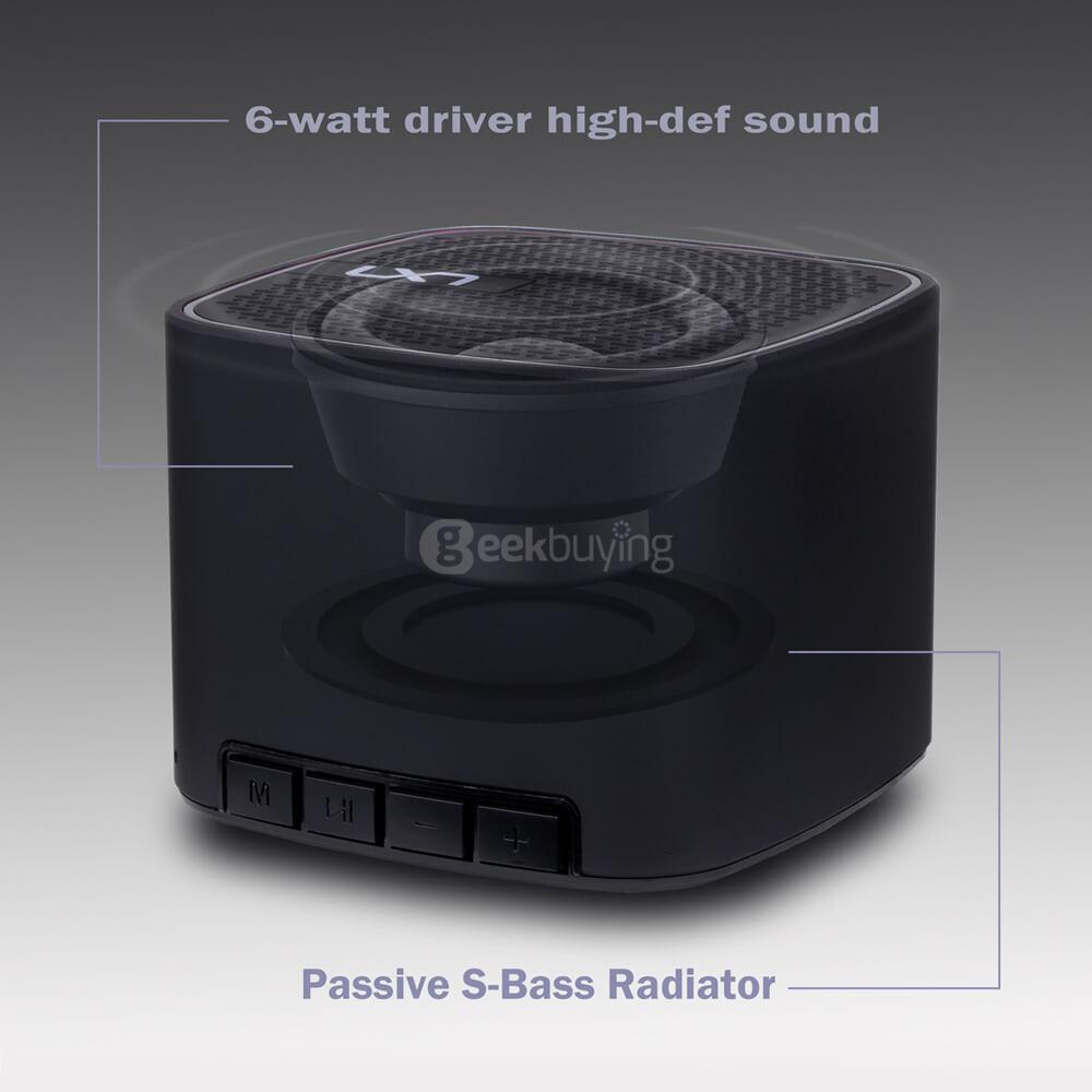 LXx6 Portable Wireless Bluetooth 4.1 Speaker Black