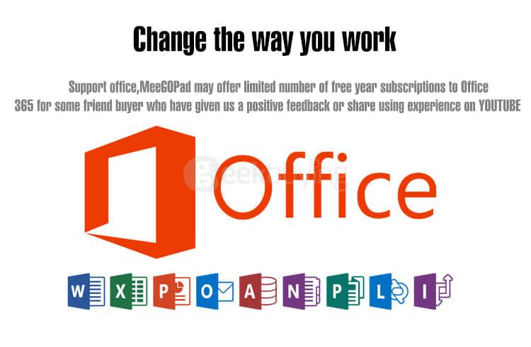 Bundle MEEGOPAD T09 Licensed Windows 10 Intel Z8350 4G/32G MINI PC + Tronsmart TSM01 English Version Air Mouse