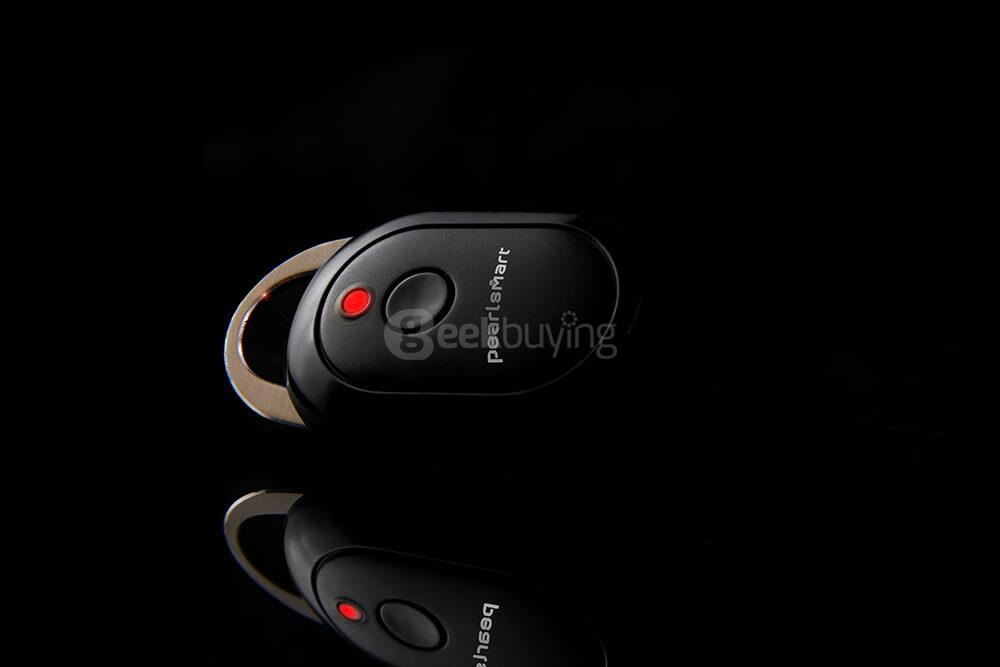 Pearlsmart Bluetooth 3.0 One Button Remote Control Self-timer Wireless Phone Self-timer Control - Black