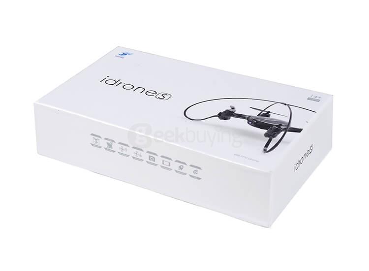 Fayee Smart Egg WIFI FPV 0.3MP Camera Headless Mode Altitude Hold RC Quadcopter RTF - Black