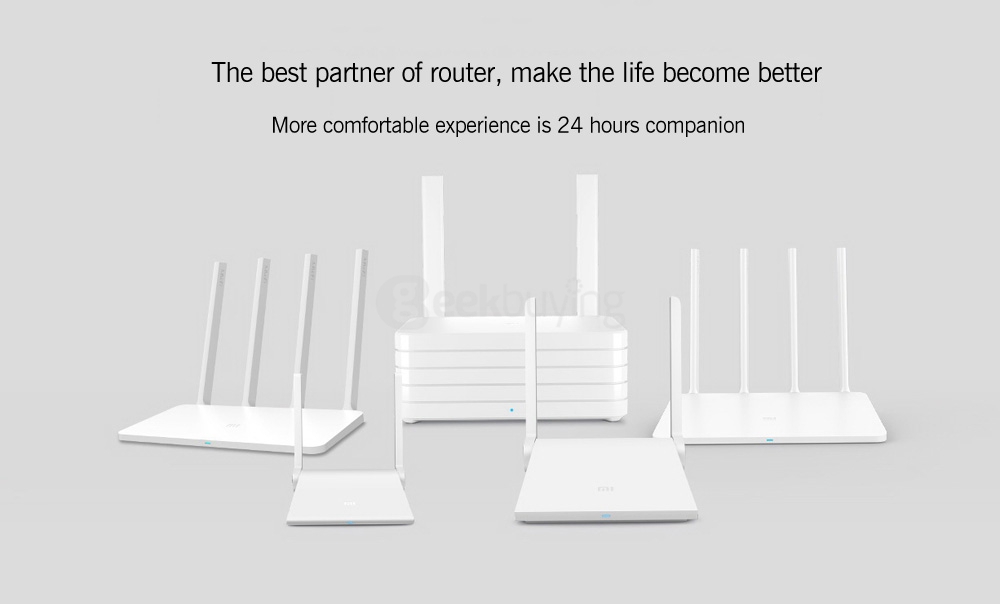 [International Version] Original Xiaomi Mi WiFi Amplifier 2 300Mbps Wireless Network Device Mijia Smart App Built-in Antenna - White