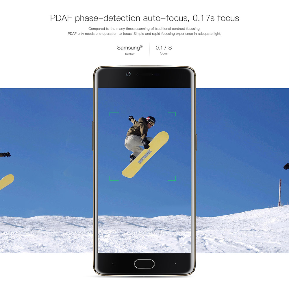 [HK Stock]DOOGEE Shoot 1 5.5inch FHD Android 6.0 Dual Rear Cameras 13.0MP+8.0MP Front Touch ID Smartphone MT6737T Quad Core 1.5GHz 2GB RAM 16GB ROM - Black