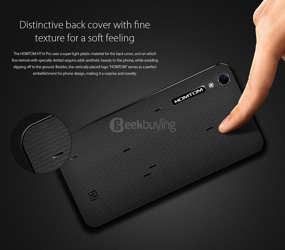 [HK Stock]HOMTOM HT16 Pro 5.0inch HD Android 6.0 4G LTE Smartphone MT6737 Quad Core 1.3GHz 2GB RAM 16GB ROM 5.0MP+13.0MP Fast Charge Hotknot - Blue