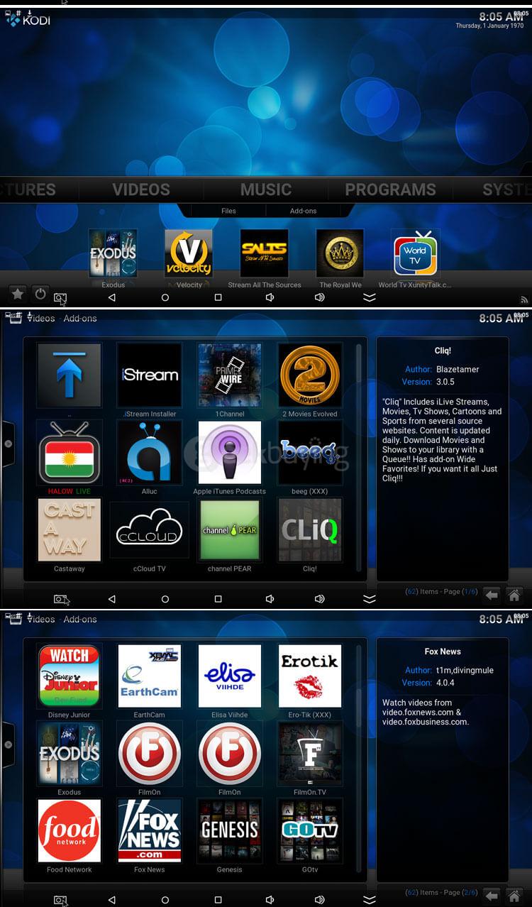 R-TV BOX MINI RK3229 4K VP9 Android5.1 Smart TV BOX 1G/8G WIFI LAN KODI DLNA Google TV Remote
