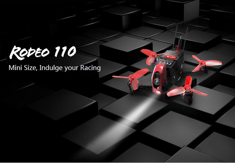 Walkera Rodeo 110 110mm FPV Racing Drone Devo 7 w/ 600TVL HD Camera 5.8GHz 40CH Transmission - RTF ( Mode 2 )