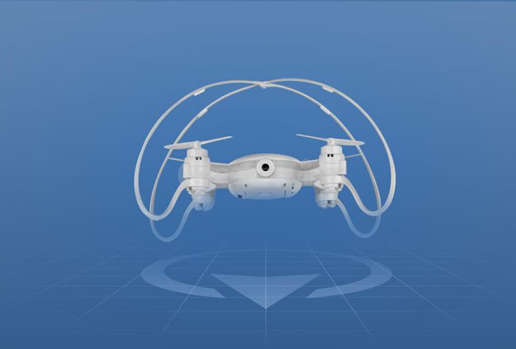 Fayee Smart Egg WIFI FPV 0.3MP Camera Headless Mode Altitude Hold RC Quadcopter RTF - Black