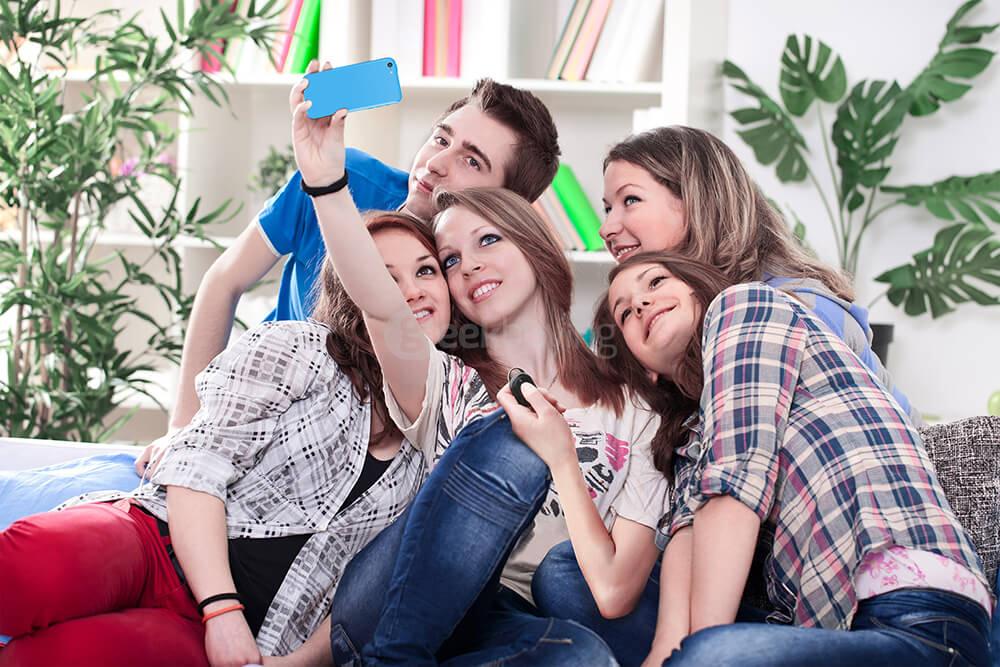 Pearlsmart Bluetooth 3.0 One Button Remote Control Self-timer Wireless Phone Self-timer Control - Black