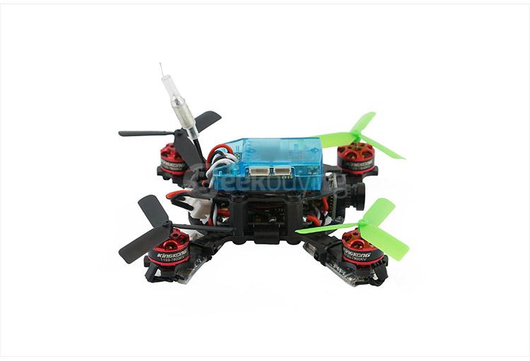 KINGKONG Q90 90mm FPV Brushless Racer Micro F3 6DOF Flight Controller With 800TVL HD Camera - PNP Version