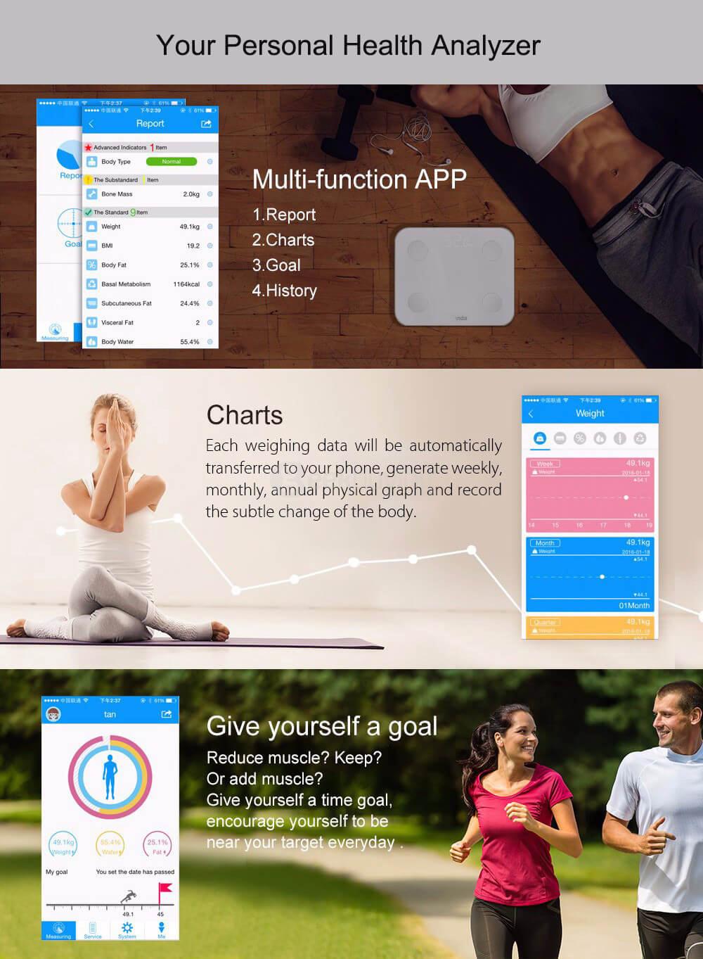 Yolanda Intelligent Fat Scale Body Scale