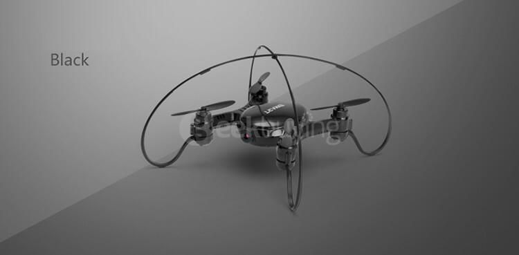 Fayee Smart Egg WIFI FPV 0.3MP Camera Headless Mode Altitude Hold RC Quadcopter RTF - Black