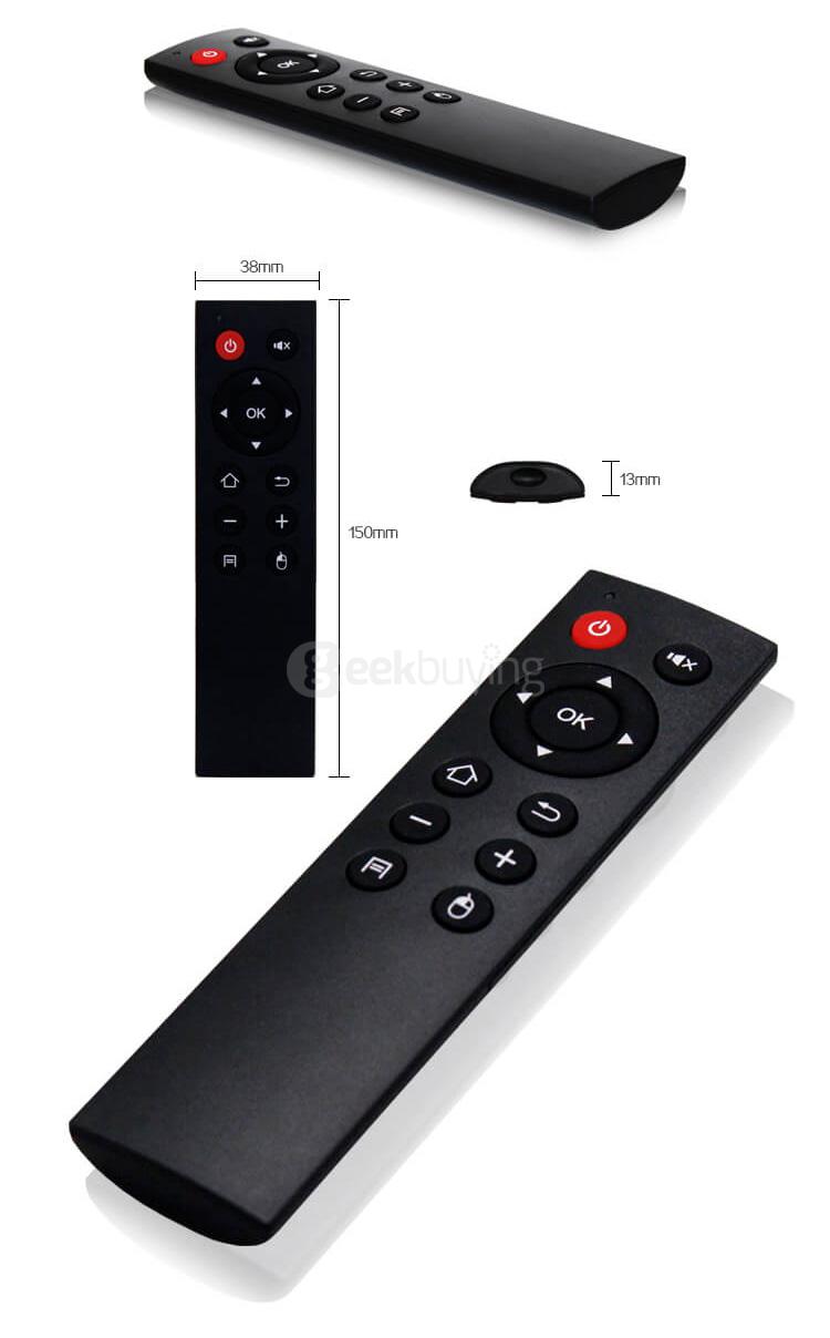 M10 2.4G Wireless Remote Control for Android TV Box PC HTPC IPTV PAD Mobile Phone XBOX 360 PS3