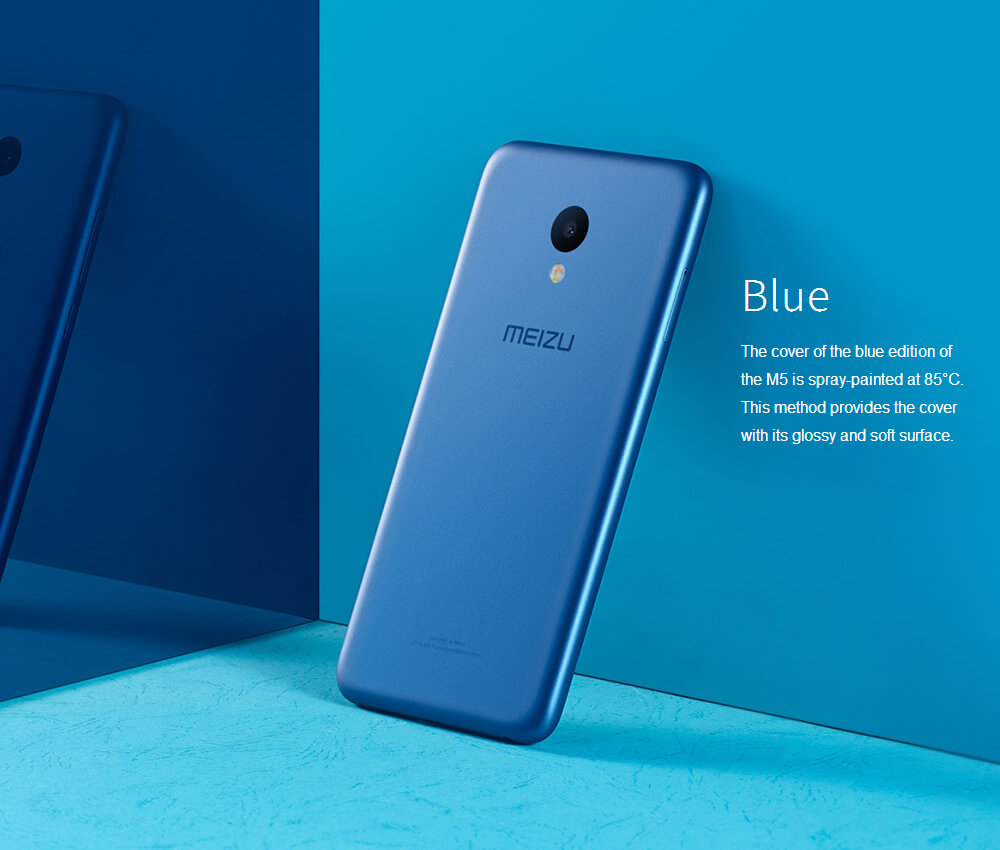 MEIZU M5/Meilan 5 5.2inch HD 2.5D Screen 4G LTE Flyme 5 Smartphone 64bit MT6750 Octa Core 2GB RAM 16GB ROM 5.0MP+13.0MP Touch ID - Green