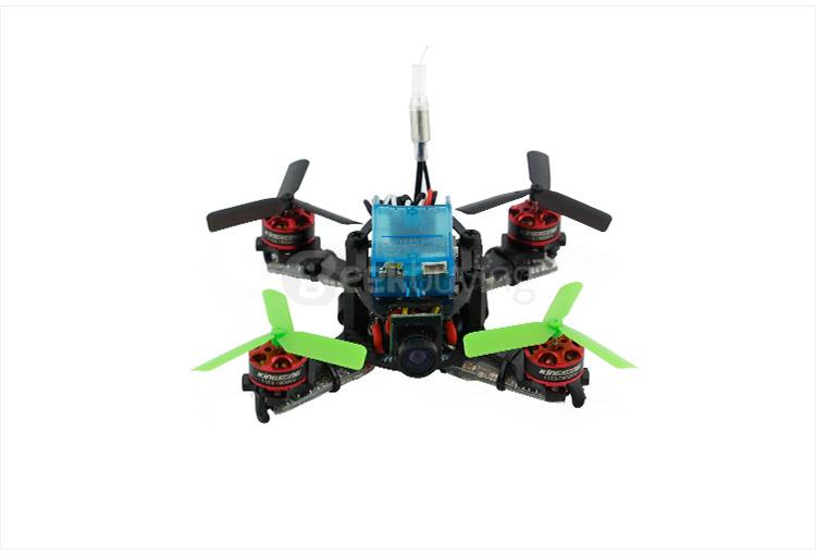 KINGKONG Q90 90mm FPV Brushless Racer Micro F3 6DOF Flight Controller With 800TVL HD Camera - PNP Version