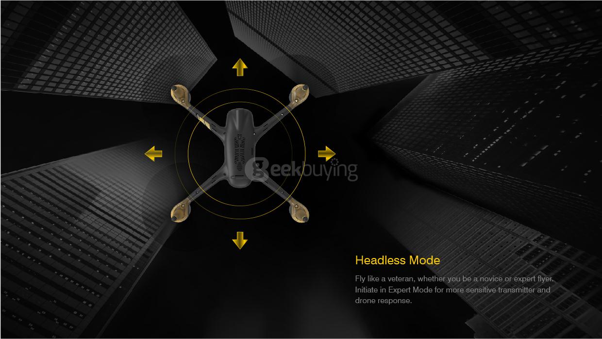 Hubsan X4 AIR Pro H501A 5.8G FPV Brushless With 1080P HD Camera GPS Waypoint RC Quadcopter RTF - Transmitter Version