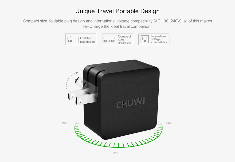 CHUWI Hi Charger Quick Charge 3.0 Power Dock - US plug