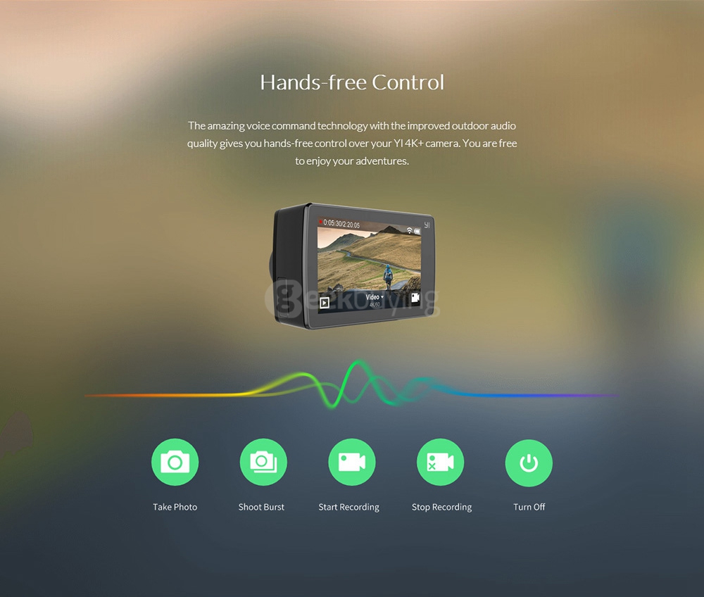 [HK Stock] YI 4K+ Action Camera 2.19