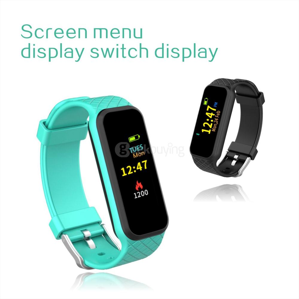INCHOR Wristfit HR2 Heart Rate Monitor Color TFT 0.6