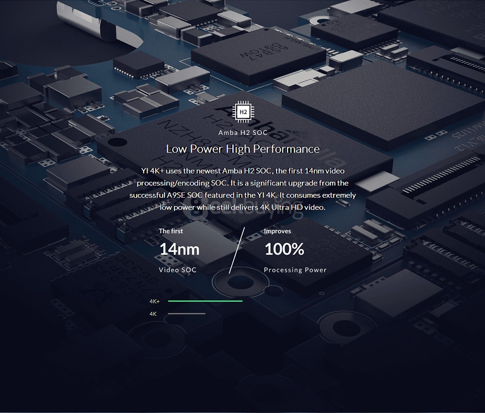 [HK Stock] YI 4K+ Action Camera 2.19