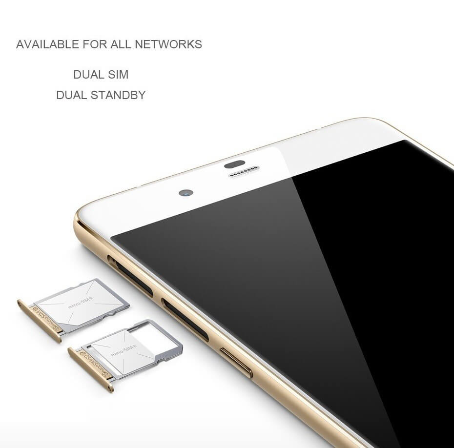 [Spain Stock] ZTE Nubia My Prague Elite 5.2inch FHD Android 5.0 3GB 32GB Smartphone 64bit Qualcomm Snapdragon 615 Octa Core 13.0MP - Gold