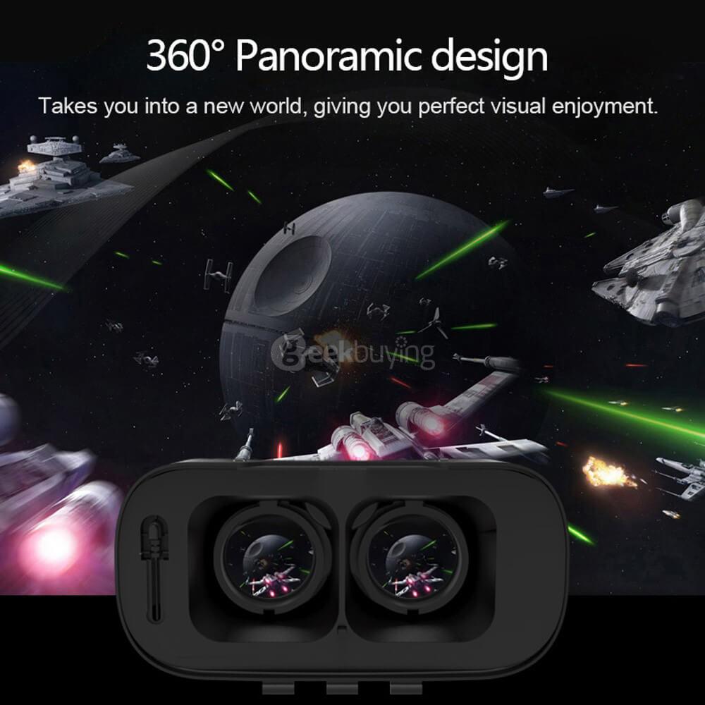 VR SHINECON 4 FOV110 IPD Adjustable 3D Immersive VR Virtual Reality Headset for 4.7 - 6 inches Smartphones