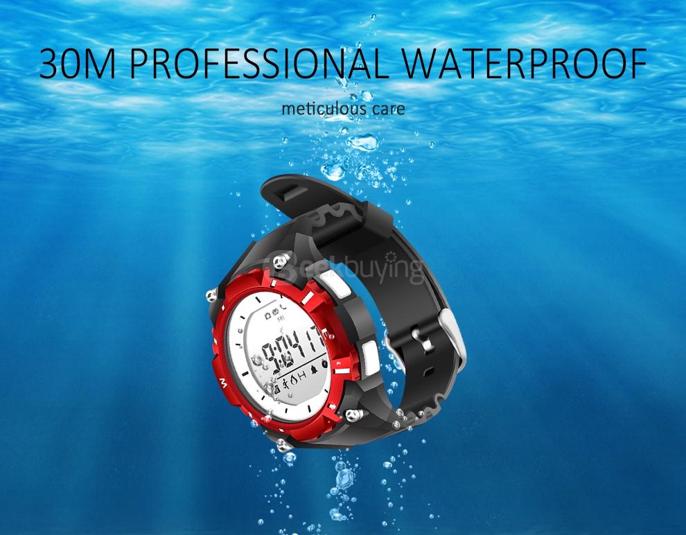 DZB DA14580 Bluetooth 4.0 Smart Watch Heart Rate Monitor Pedometer Remote Camera SMS Call for Android iOS - Black+Green