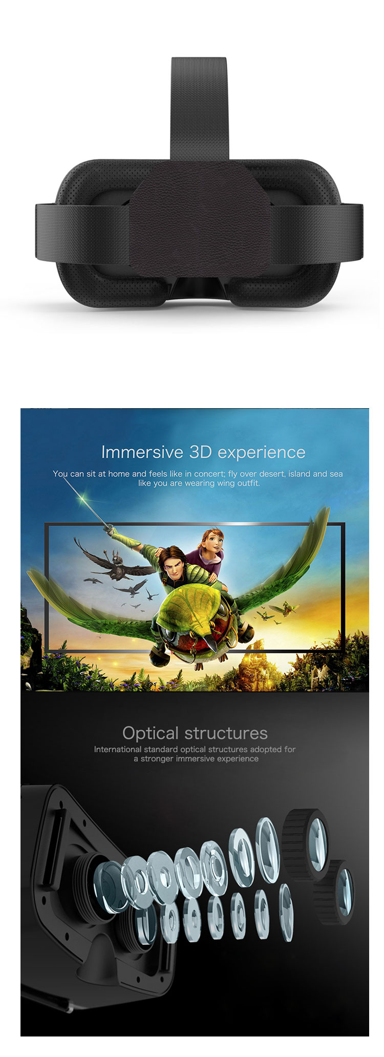 VRMIRA I FOV90 5 Inches 720P HD LCD Screen RK3126 ARM Cortex-A7 1/8G Andriod 6.0 All In One VR Virtual Reality Headset