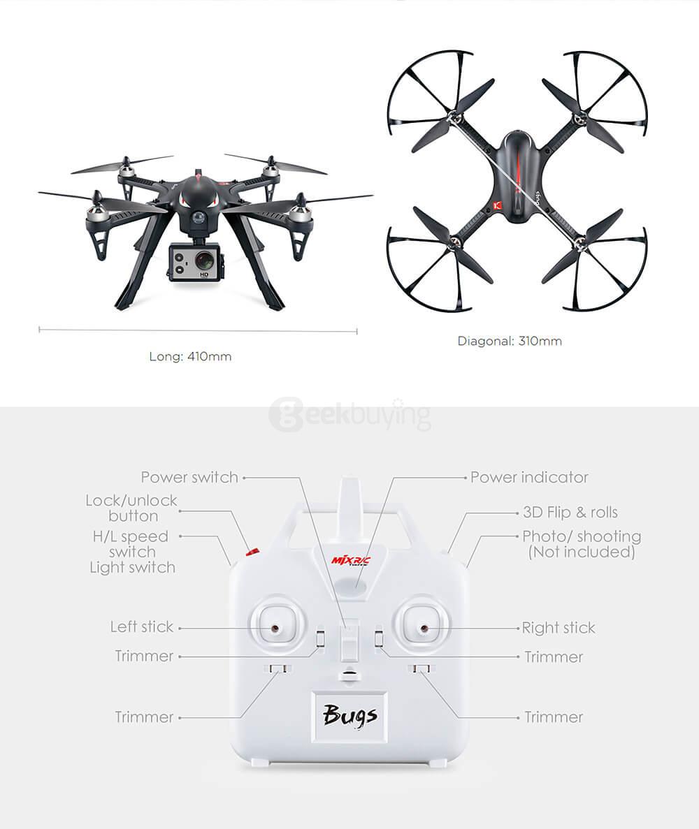 mjx bugs 3 specs