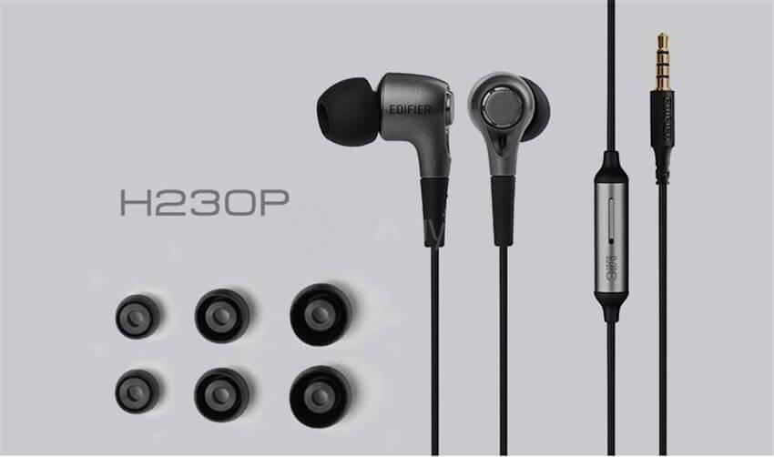 EDIFIER P230 Super Bass In-ear Music Earphones - Black