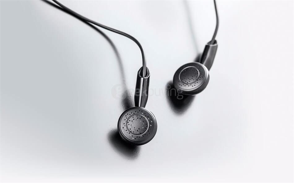 EDIFIER P180 In-Ear Earphone Hands-Free Wired Control Earpiece with MIC for Smartphones - Black