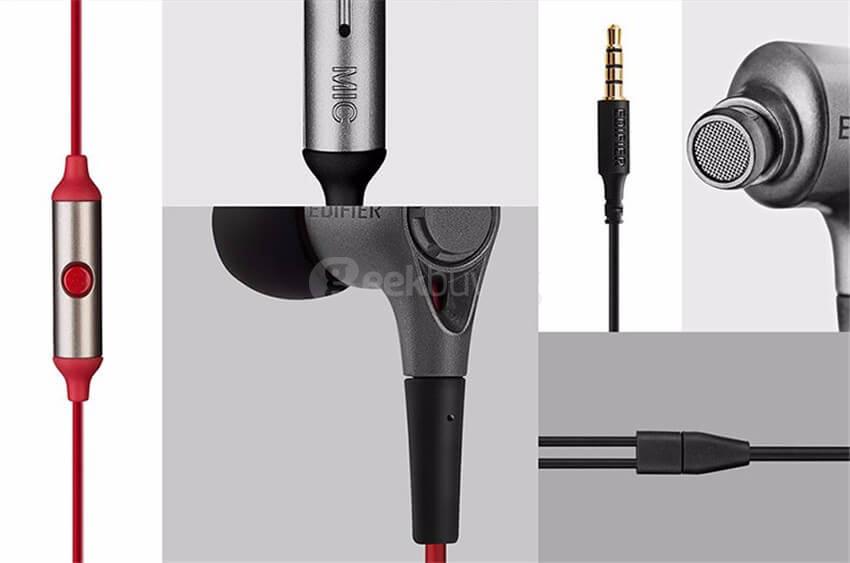 EDIFIER P230 Super Bass In-ear Music Earphones - Black