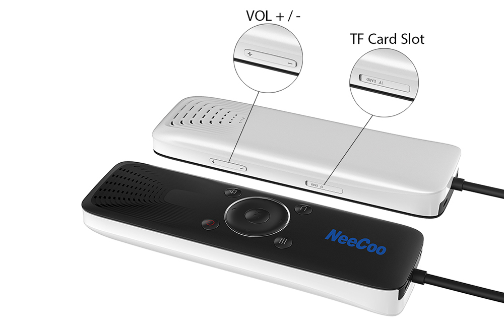 NeeCoo Android 5.1 Z8350 2G/32G 1080P 110FOV 3D All In One VR Virtual Reality Headset - White