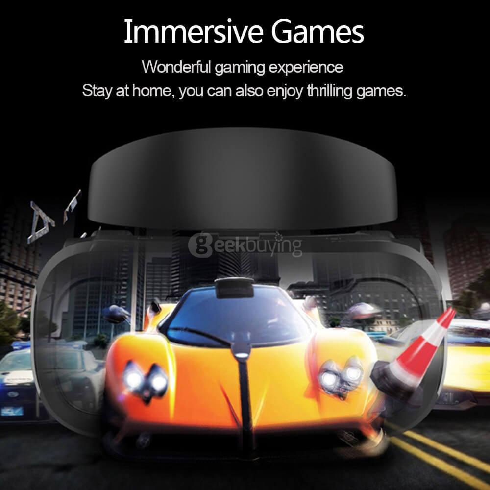 VR SHINECON 4 FOV110 IPD Adjustable 3D Immersive VR Virtual Reality Headset for 4.7 - 6 inches Smartphones