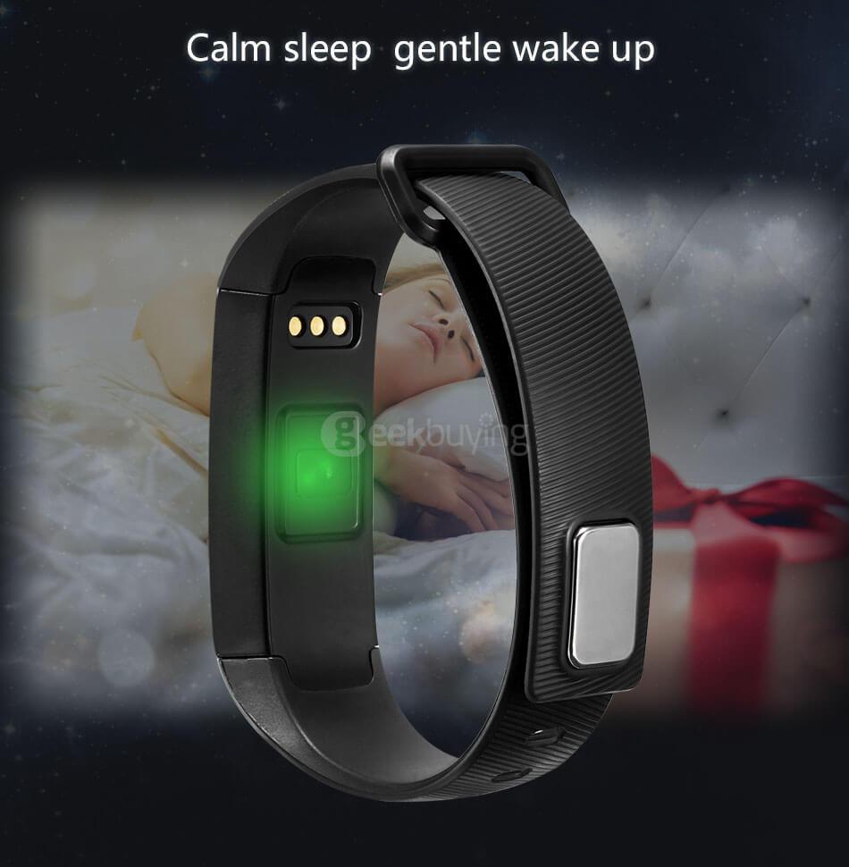 Makibes M2S Smart Bracelet Heart Rate Blood Pressure Pulse Meter Fitness Tracker Wristband for iOS Android - Purple