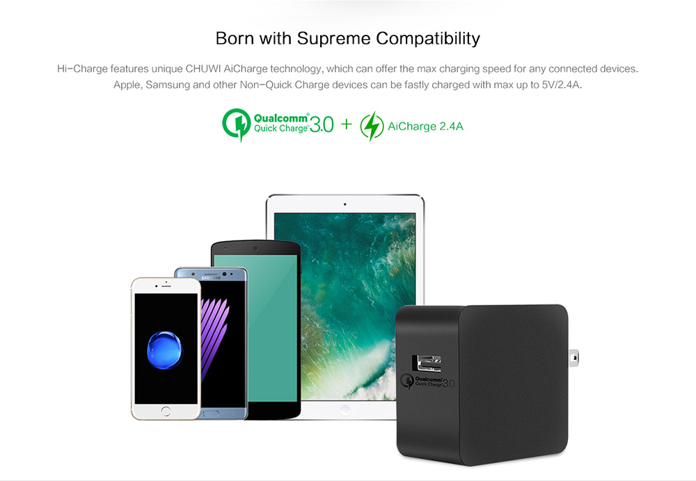 CHUWI Hi Charger Quick Charge 3.0 Power Dock - US plug