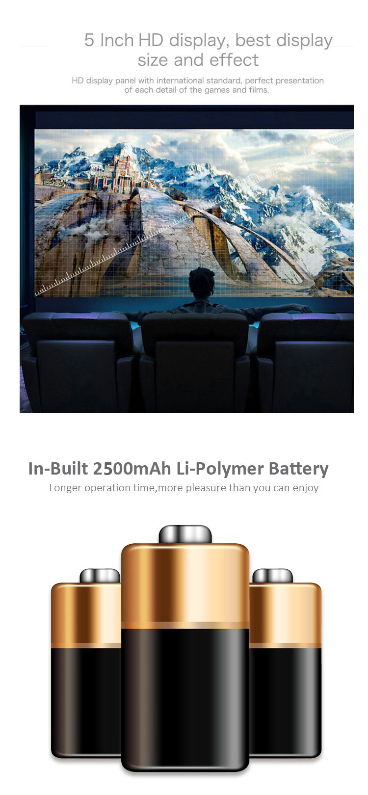 VRMIRA I FOV90 5 Inches 720P HD LCD Screen RK3126 ARM Cortex-A7 1/8G Andriod 6.0 All In One VR Virtual Reality Headset