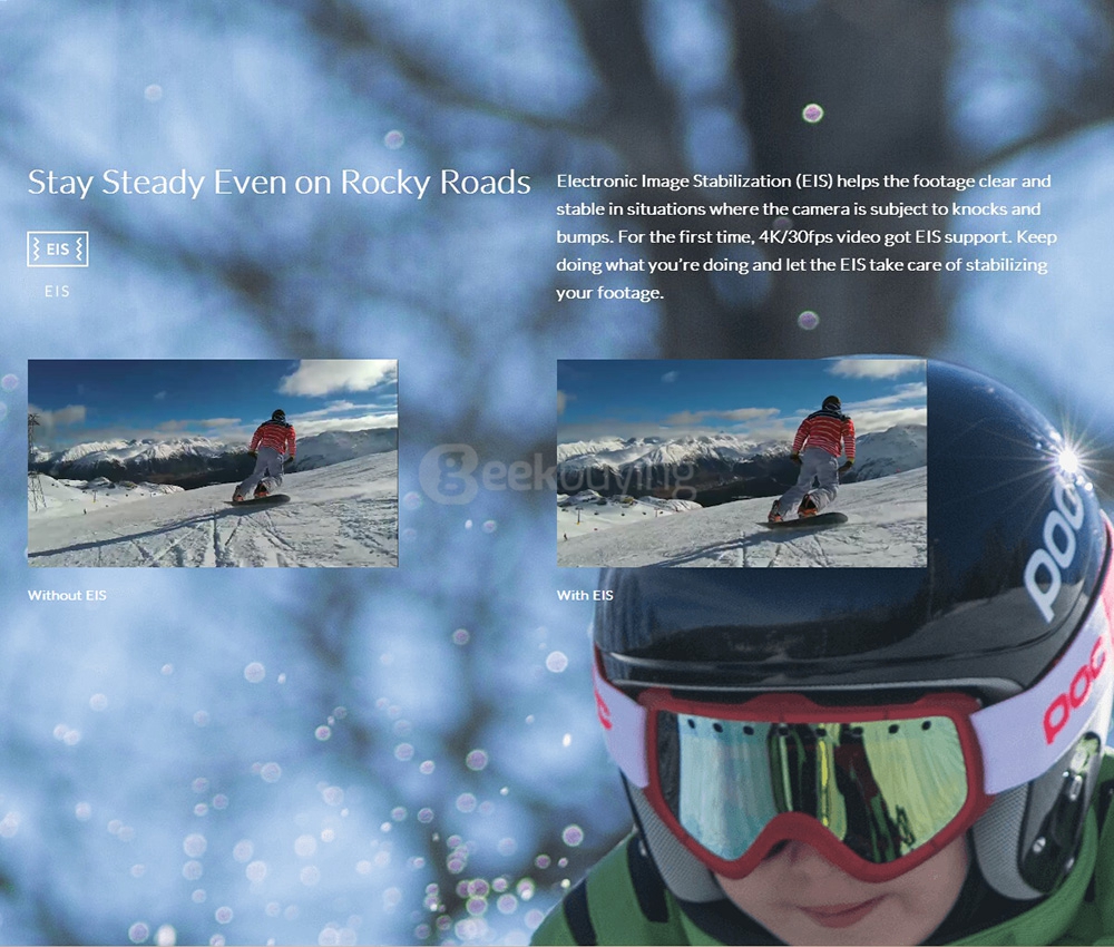 [HK Stock]YI 4K+ Action Camera 2.19