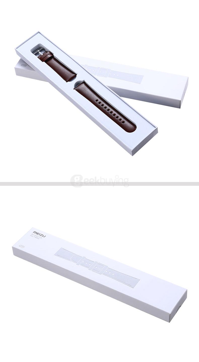 Meizu MIX Smart Watch Analogue Display Bluetooth Pedometer Calorie Consumption Call SMS Reminder with Solid Steel Strap - Black