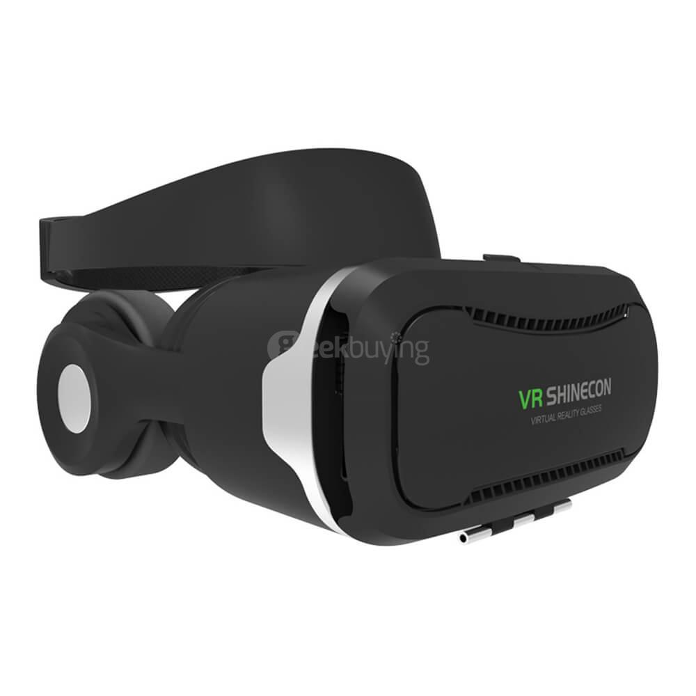 VR SHINECON 4 FOV110 IPD Adjustable 3D Immersive VR Virtual Reality Headset for 4.7 - 6 inches Smartphones