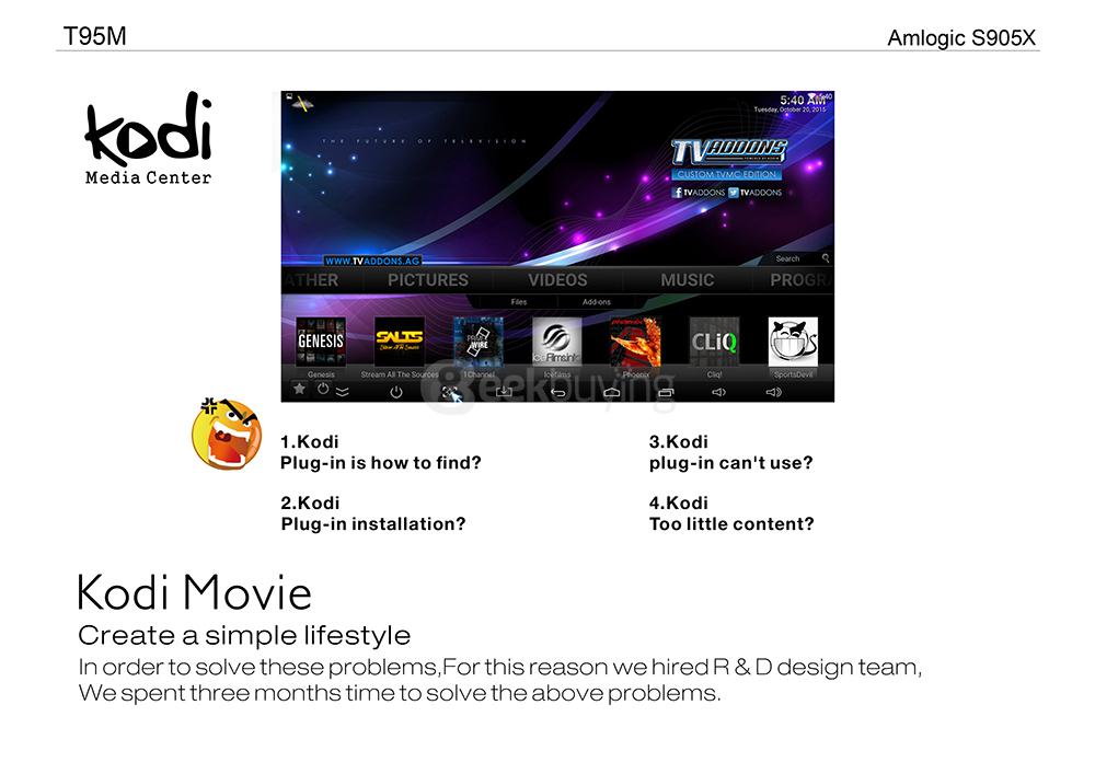 Bundle T95M Amlogic S905X Quad Core Android 5.1 4K TV BOX  +  Tronsmart TSM01 English Version Air Mouse