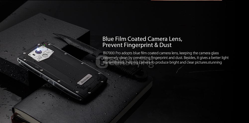 [HK Stock]Blackview BV7000 PRO 5.0 Inch FHD 4GB RAM 64GB ROM 13.0MP 64-Bit MT6750T Octa Core 1.5GHz Android 6.0 Rugged Smartphone IP68 Waterproof Touch ID - Silver