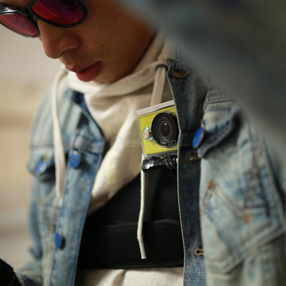 [HK Stock]YI Chest Mount for the YI Action Cameras Compatible with GoPro / SJCAM Action Cameras