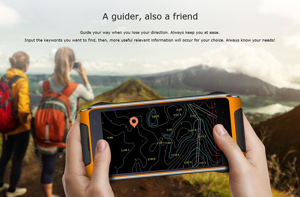 [HK Stock] HOMTOM HT20 Pro 4.7 Inch Rugged Phone IP68 Waterproof Android 6.0  MT6753 Octa Core 4G LTE 3GB RAM 32GB ROM 16.0MP Camera Touch ID 3500mAh Battery OTG - Orange