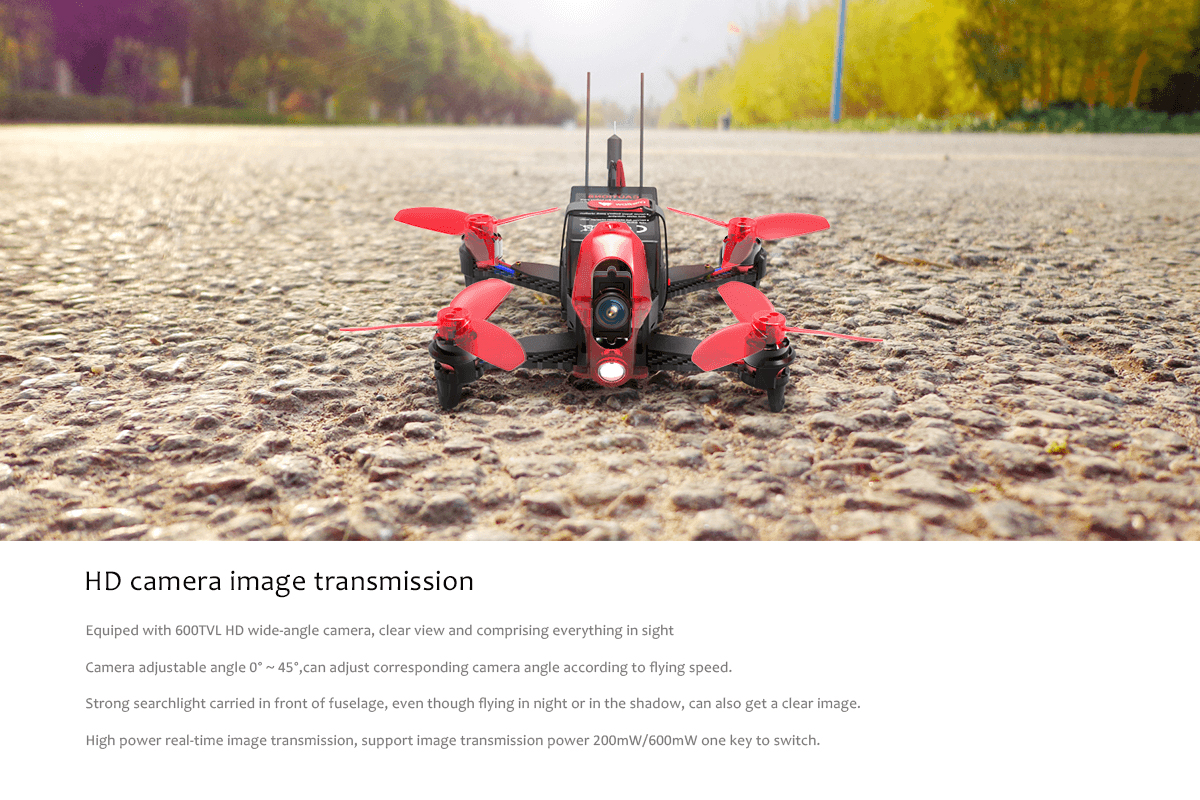 Walkera Rodeo 110 110mm 5.8G 40CH Transmission FPV Racing Drone With 600TVL HD Camera - BNF