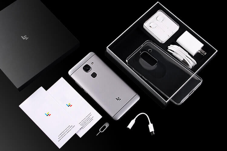 [HK Stock][Official Global Version]LeTV LeEco Le Max 2 X829 5.7 Inch 2K Screen Smartphone Android 6.0 OS Qualcomm Snapdragon 820 Quad-core 2.15GHz 64-Bit 4GB RAM 64GB ROM 4G LTE Touch ID OTG - Gray