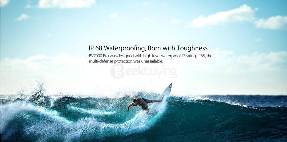 [HK Stock]Blackview BV7000 PRO 5.0 Inch FHD 4GB RAM 64GB ROM 13.0MP 64-Bit MT6750T Octa Core 1.5GHz Android 6.0 Rugged Smartphone IP68 Waterproof Touch ID - Silver