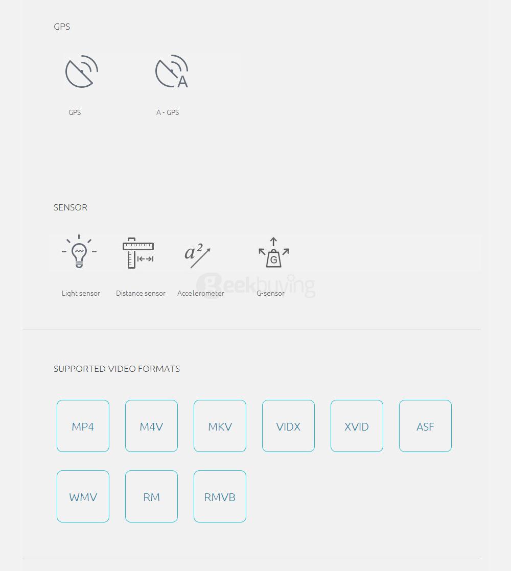 [HK Stock]CUBOT RAINBOW2 5.0 Inch HD Screen MT6580A Quad Core 1.3GHz 1GB RAM 16GB ROM Android 7.0 Smartphone 2.5D Curved Display Rear Dual Cameras -  White